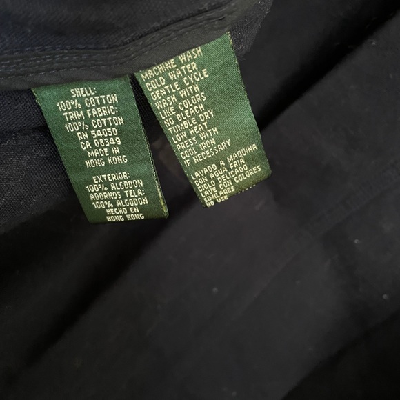 Ralph Lauren navy blue Maritime print jacket sz M - Picture 4 of 10